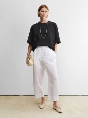 Rachel Comey Babar Pant relaxed white linen trouser la garconne totokaelo XS S 2